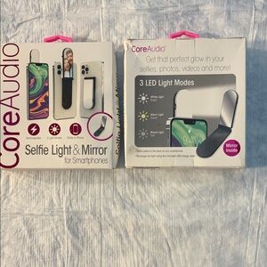 CoreAudio Selfie Light & Mirror for Smartphones